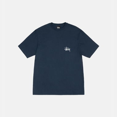 Basic Stüssy T-Shirt dunkelblau