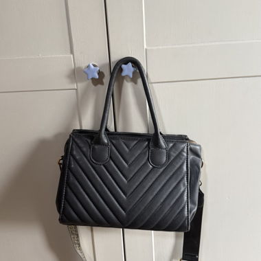 Graue Tasche