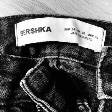 Jeans neri Bershka