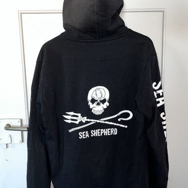 Sea Shepherd Hoodie Noir Taille M