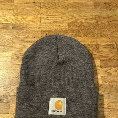 Grauer Carhartt Beanie/Mütze 