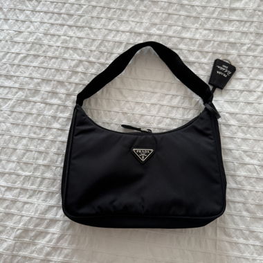 Borsa a tracolla in nylon Prada
