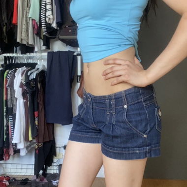 Shorts en jean mini