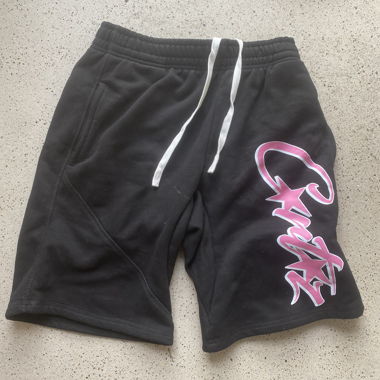 Pink logo Corteiz shortd