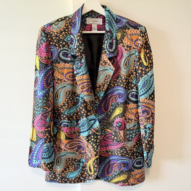 C.G. Designs Silk Blazer