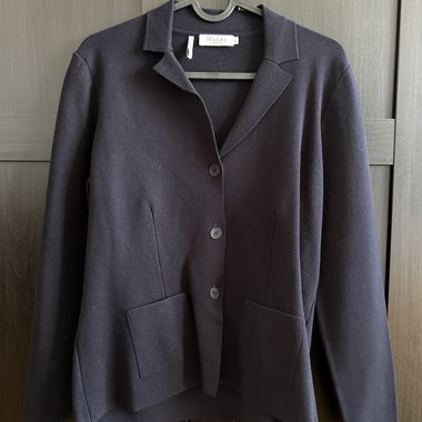 Blazer maille Maerz noir taille 38
