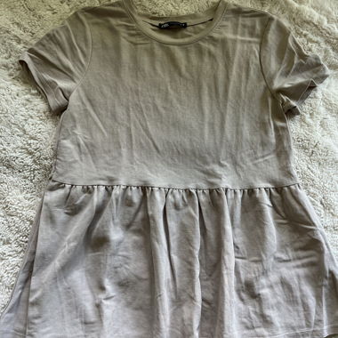 Péplum T-shirt Zara S