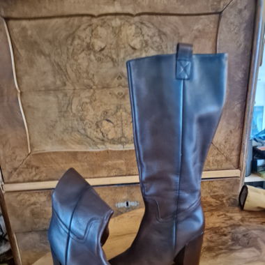 Echte Lederstiefel 