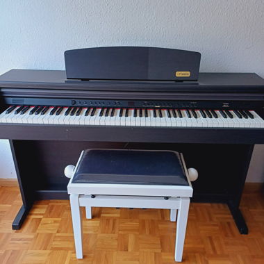 Piano électrique avec tabouret