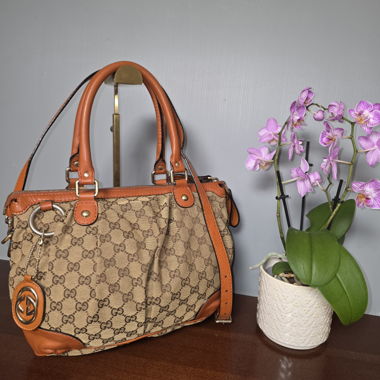 Sac à main Gucci Monogramme