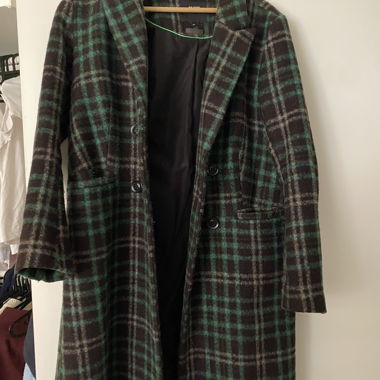 Checked Coat