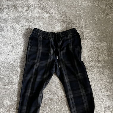 Karierte Stoff Hose