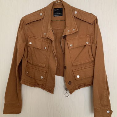Short Jacket with multiple pockets from BERSHKA