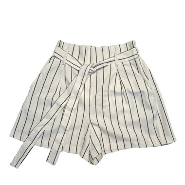 Short en tissu rayé