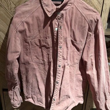 Zara Pink Cord Shirt