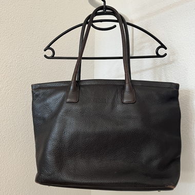 Vintage Bree genuine leather bag brown