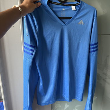 Maillot de course Adidas manches longues