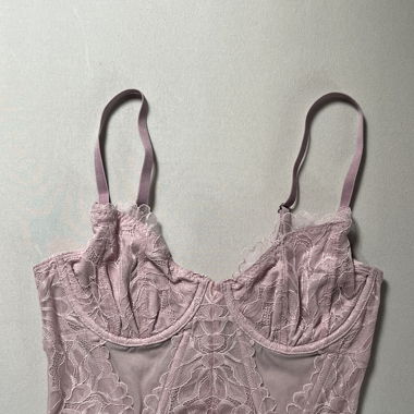 Rose cropped corset 