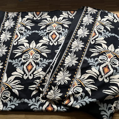 Curtain Sheer Curtain Louver Blackout Looking Ethno Boho