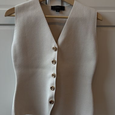 Zara vest with buttons