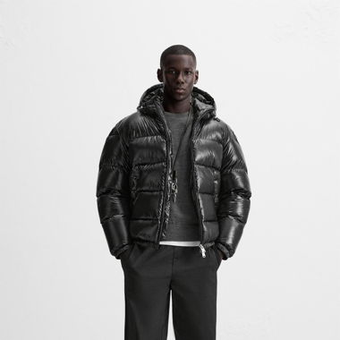 Daunenjacke Schwarz