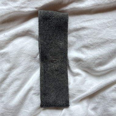 Grey Fleece Headband