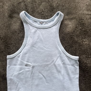 Top bleu clair 