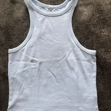 Top bleu clair 