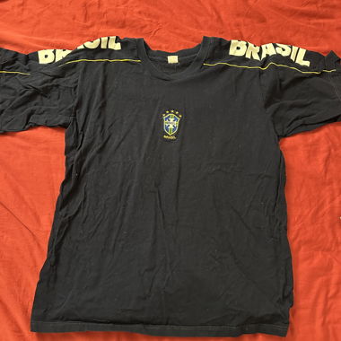 T-shirt da calcio del Brasile