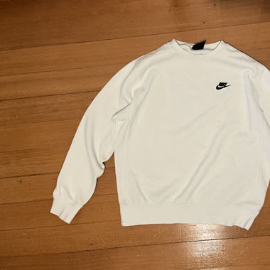 Nike Sweatshirt weiss 