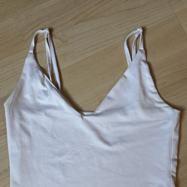 Weisses Croptop