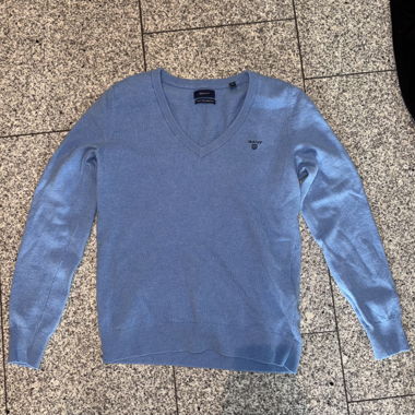 GANT V-Ausschnitt Woll-Pullover