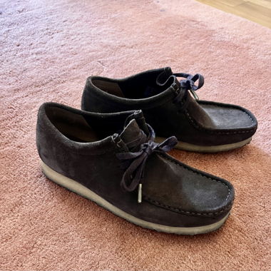 Clarks Wallabee - marrone