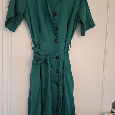 Vestito a portafoglio, mai indossato