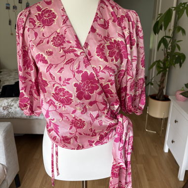 Blouse portefeuille florale LIU JO