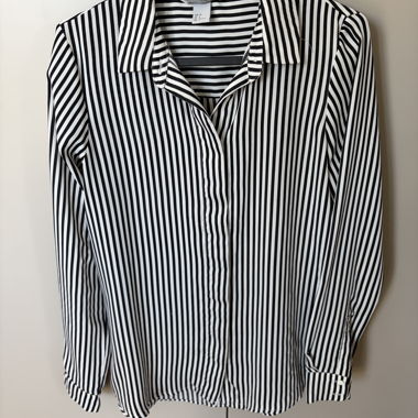 Camicia a righe H&M taglia 36