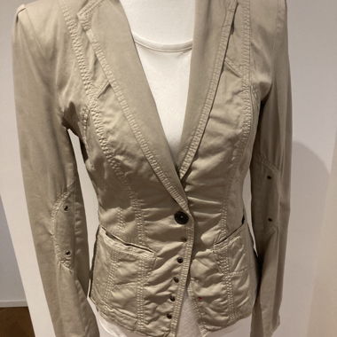 Veste de blazer Marc Cain beige