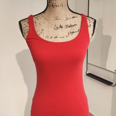 Top da donna rosso Tagl. 36