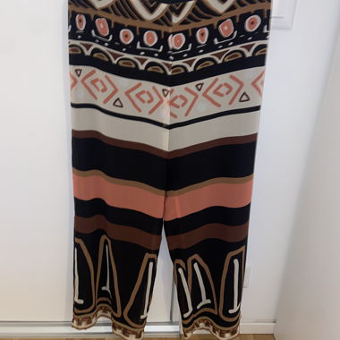 Sandro Ferrone Palazzo-Hosen mit Fantasiemuster