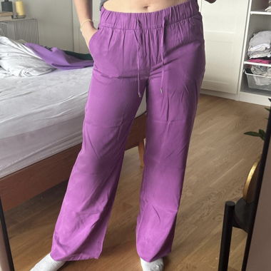 leichte Hose lila, 40