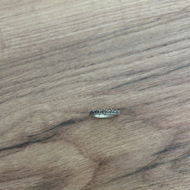 Bague diadème plaqué argent