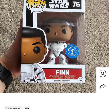 Funko pop poe et finn