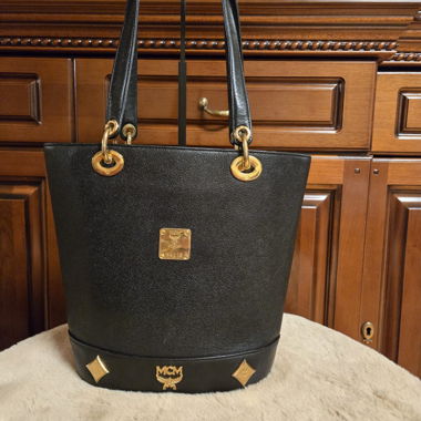 Originale MCM Tote Schwarz