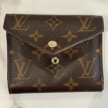 Portefeuille Louis Vuitton monogram marron
