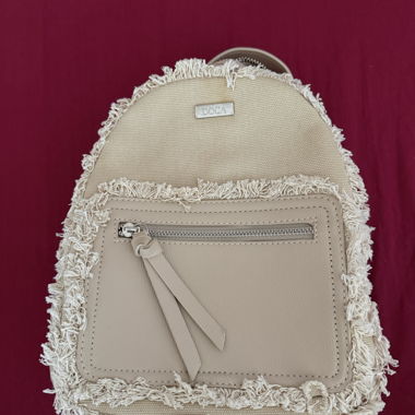 Zaino Doca beige