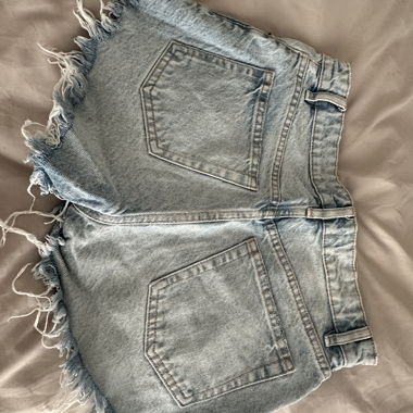 Shorts in denim ZARA