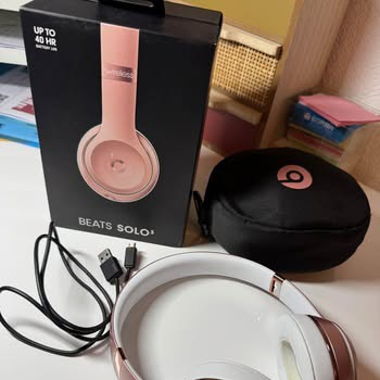 Casque Beats solo3 rose 