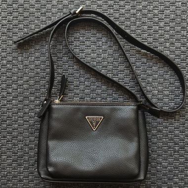 Guess Tasche leder crossbody bag Handtasche