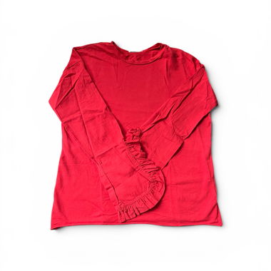 T-shirt rouge à manches longues