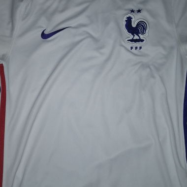 Maglia Francia Nike Dri-FIT bianca taglia S